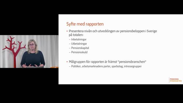 Kort videopresentation av rapporten Sveriges pensioner 2006-2021.